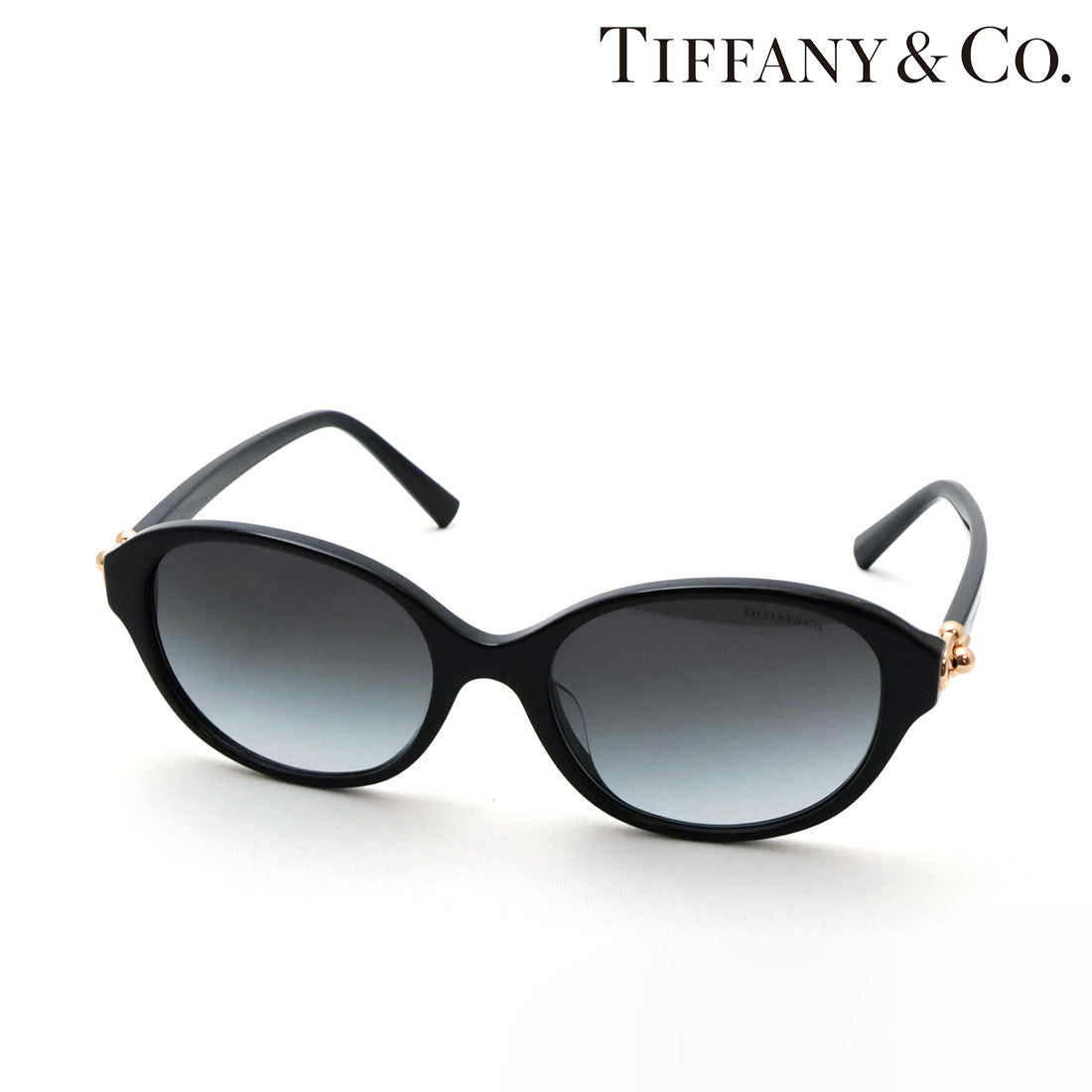 ティファニー サングラス TIFFANY&Co. TF4263D 80013C 54 オーバル ブラック系