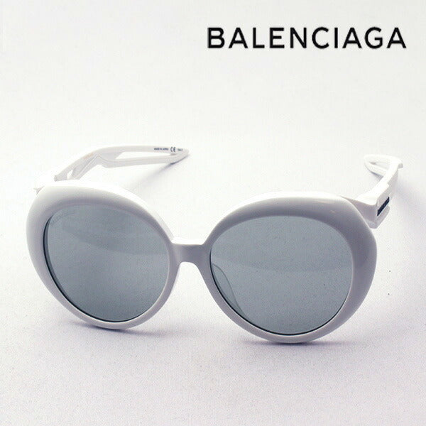 注目のブランド BALENCIAGA◇サングラス/WHT/BRW/レディース/BB0024SA