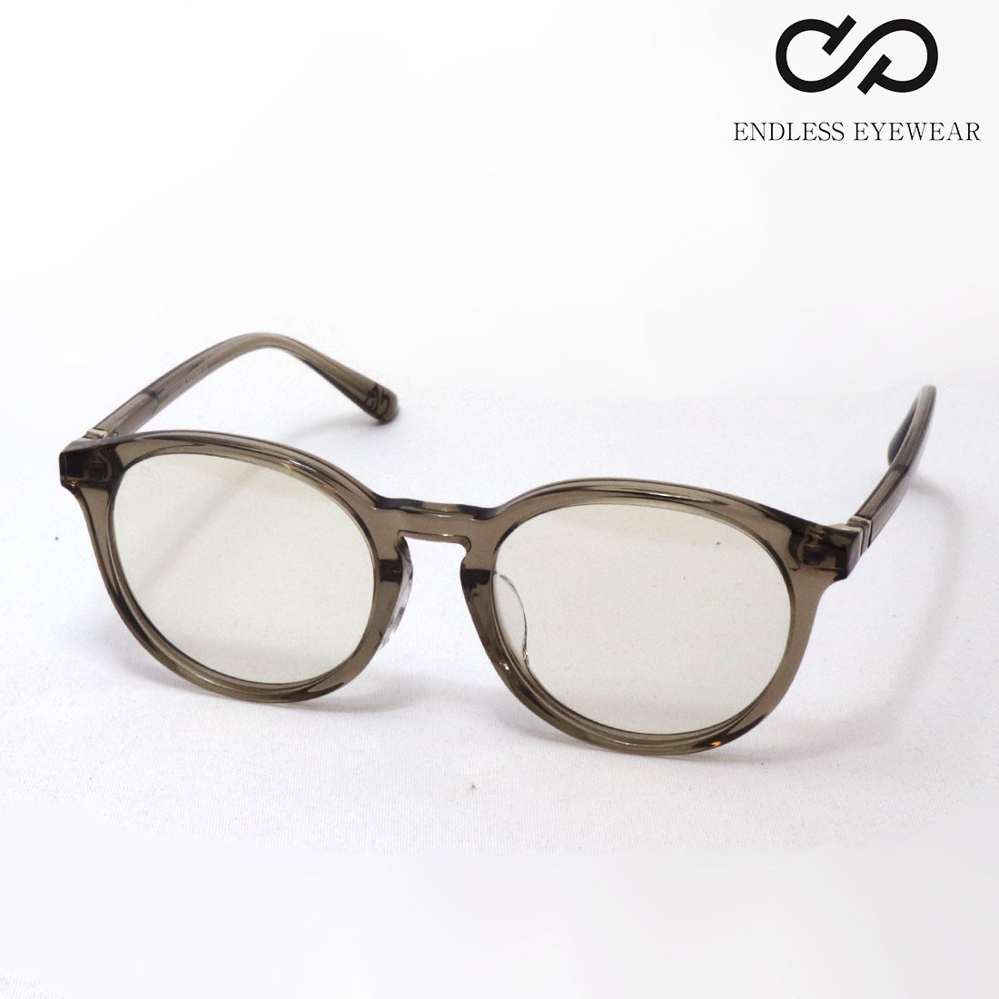 Gafas de sol de gafas interminables gafas interminables E-02 Diamante marrón