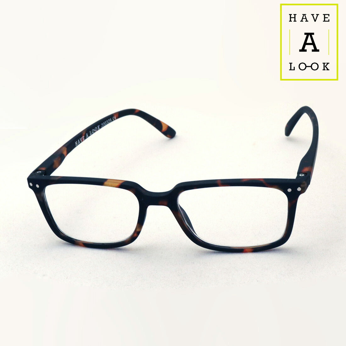 Hub Arrouch HAVE A LOOK Reading Glass CLASSIC Tortoase
