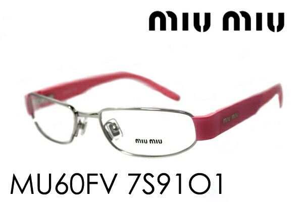 SALE Miu Miu Glasses MIUMIU MU60FV 7S91O1 MIUMIU No Case