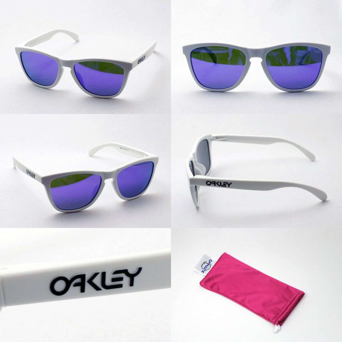 Oakley Sunglasses Frog Skin Asian Fit OO9245-17 OAKLEY FROGSKINS ASIA FIT LIFESTYLE