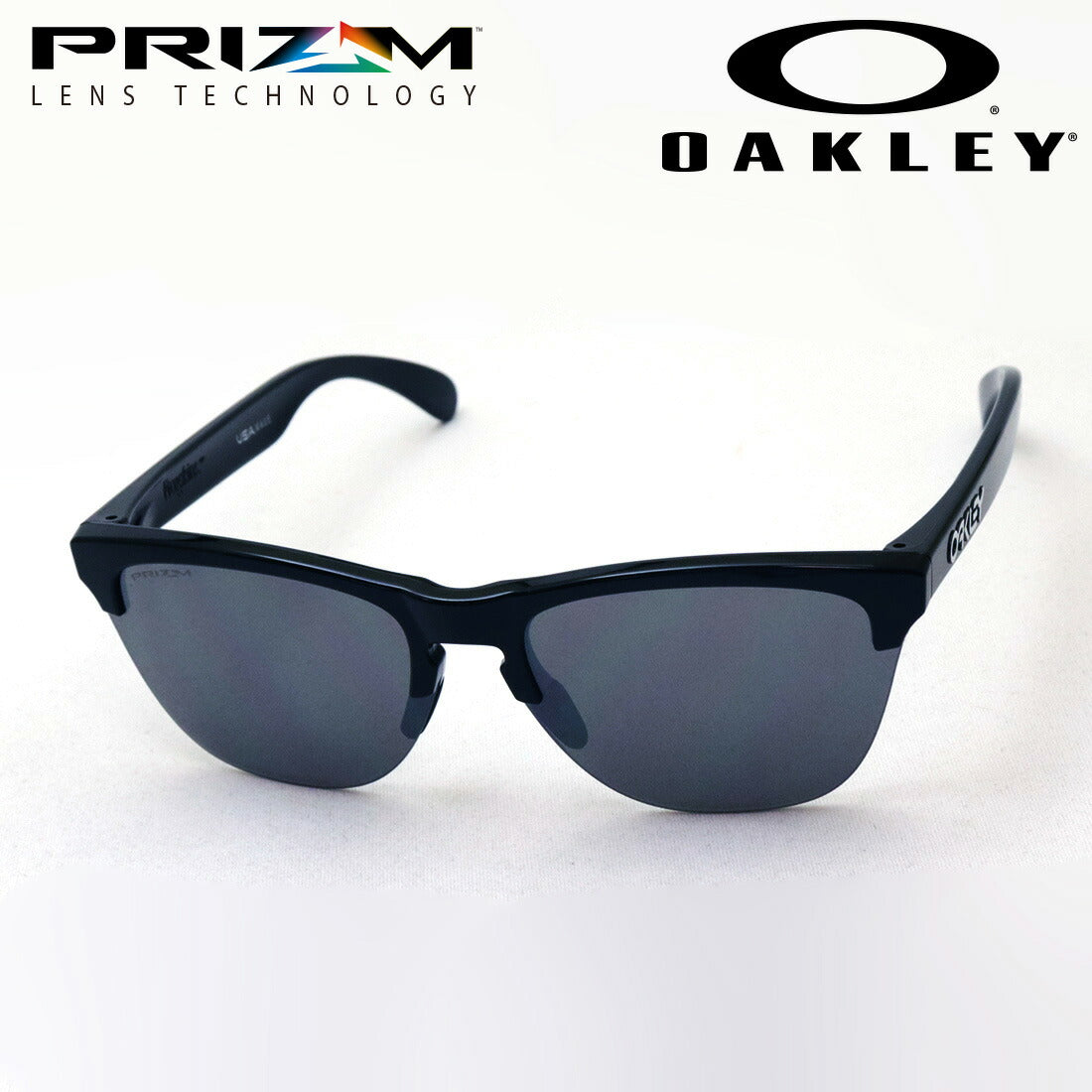 オークリー サングラス プリズム フロッグスキン ライト OO9374-10 OAKLEY FROGSKINS LITE PRIZM LIFESTYLE
