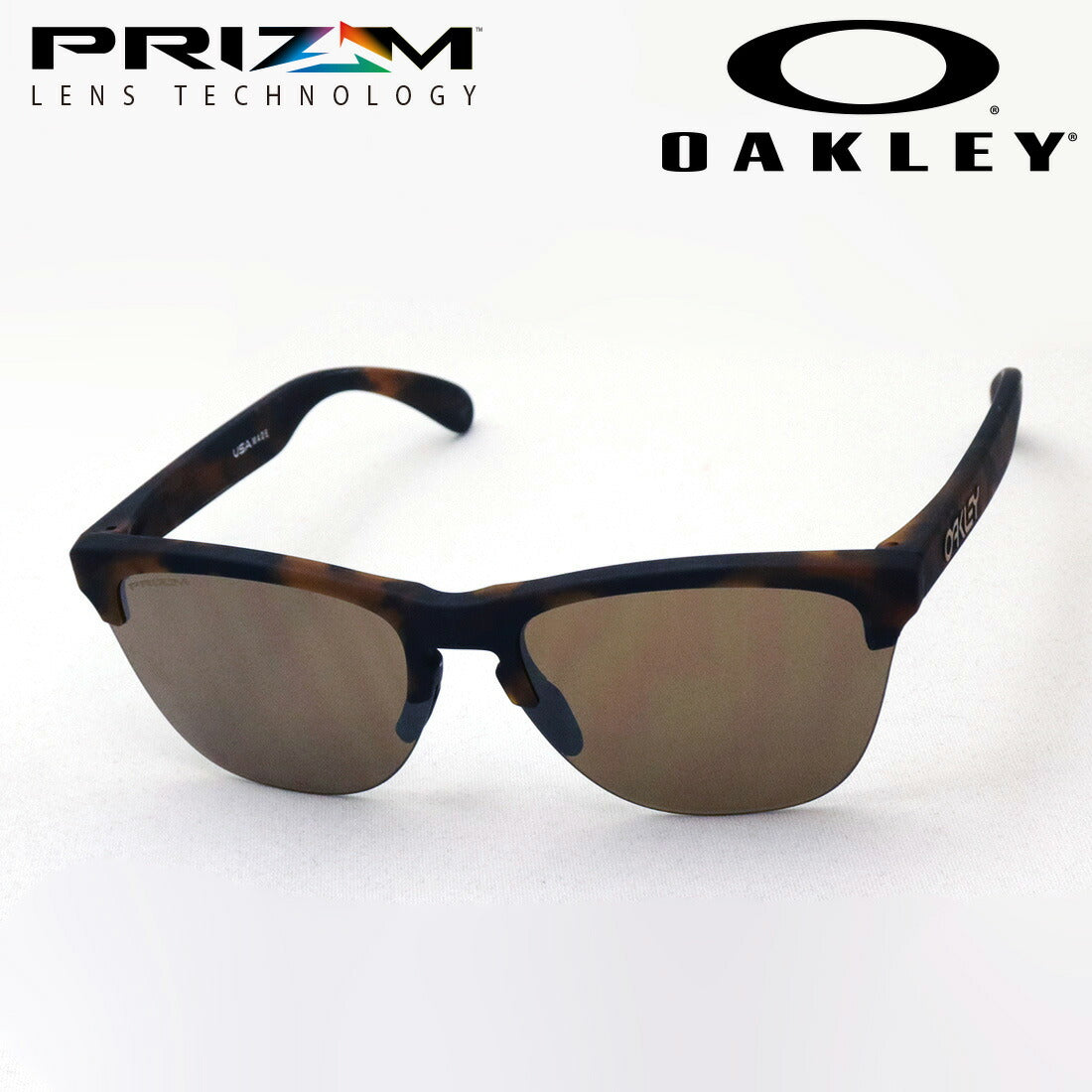 オークリー サングラス プリズム フロッグスキン ライト OO9374-11 OAKLEY FROGSKINS LITE PRIZM LIFESTYLE