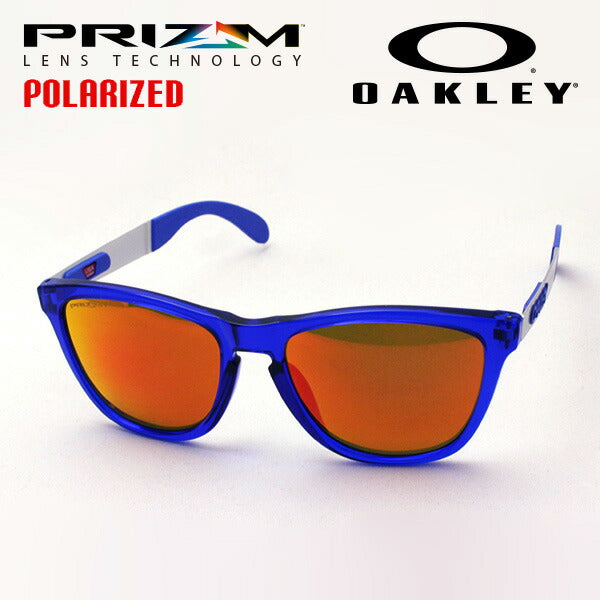 Oakley Polarized Sunglasses Prism Flog Skin Mixed Full Fit OO9428F-09 OAKLEY FROGSKINS MIX PRIZM LIFESTYLE
