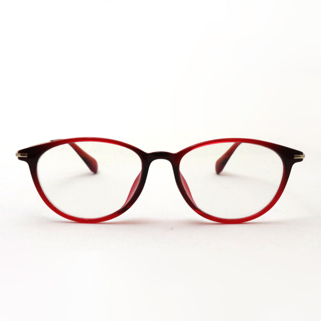 Gafas de pinta de pasta PG-205L-Re lente suave de lente vidrio