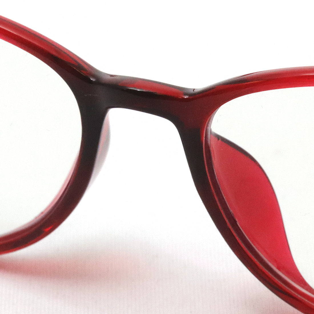 Gafas de pinta de pasta PG-205L-Re lente suave de lente vidrio