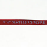 Pintglass Pint Glasses PG-703-RE College Lens Reading Glass