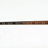 Gafas de sol de atenuación de rayas ray-ban rb1969 001b4