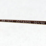 Gafas de sol de atenuación de rayas ray-ban rb1972 001b4