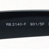 射线棕色的太阳镜Ray-Ban RB2140F 9015F Wayfarer Everglasses Everglass Everglass