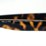 レイバン 調光サングラス Ray-Ban RB2186 1292BL ステートストリート EVERGLASSES エバーグラス
