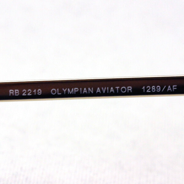 Gafas de sol polarizadas de ray-ban Ray-Ban RB2219 1289AF Olímpico