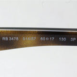 射线阳台偏光太阳镜Ray-Ban RB3478 01457