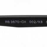 射线阳台偏光太阳镜Ray-Ban RB3670CH 002K8
