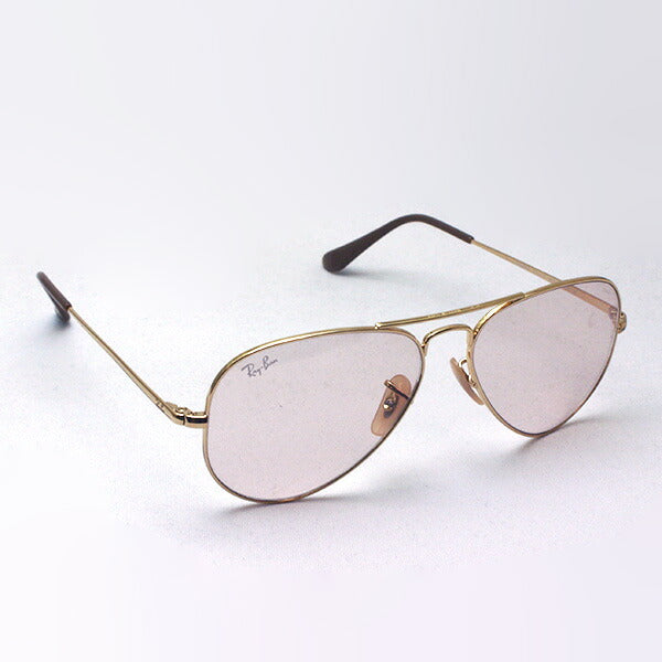 Gafas de sol de atenuación de rayas ray-ban rb3689 001t5