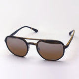 射线阳台偏光太阳镜雷 - 河RB4321CH 710A2 CROMANCE