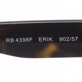 射线河偏光太阳镜Ray-Ban RB4398F 90257 ERIC