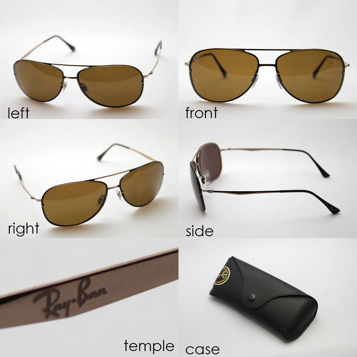 Gafas de sol polarizadas de Ray-Ban Ray-Ban RB8052 15883
