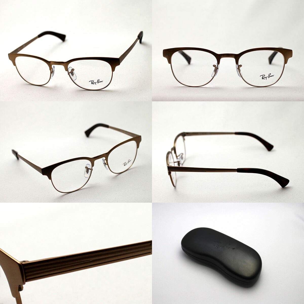 レイバン メガネ Ray-Ban RX6317 2836 クラブマスター