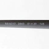 レイバン メガネ Ray-Ban RX6317 2863 クラブマスター