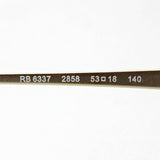 レイバン メガネ Ray-Ban RX6337 2858