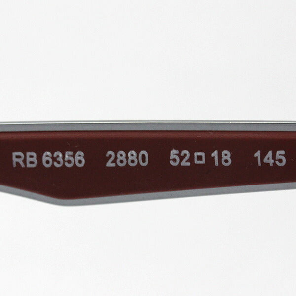 レイバン メガネ Ray-Ban RX6356 2880