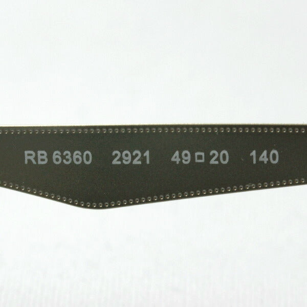 レイバン メガネ Ray-Ban RX6360 2921