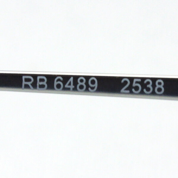 レイバン メガネ Ray-Ban RX6489 2538