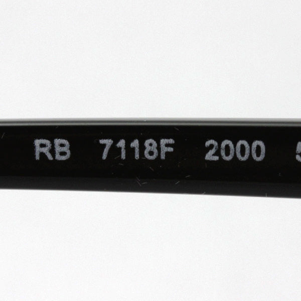 レイバン メガネ Ray-Ban RX7118F 2000