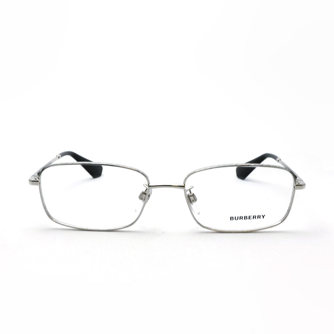 バーバリー メガネ BURBERRY BE1402D 1005 55 スクエア シルバー系