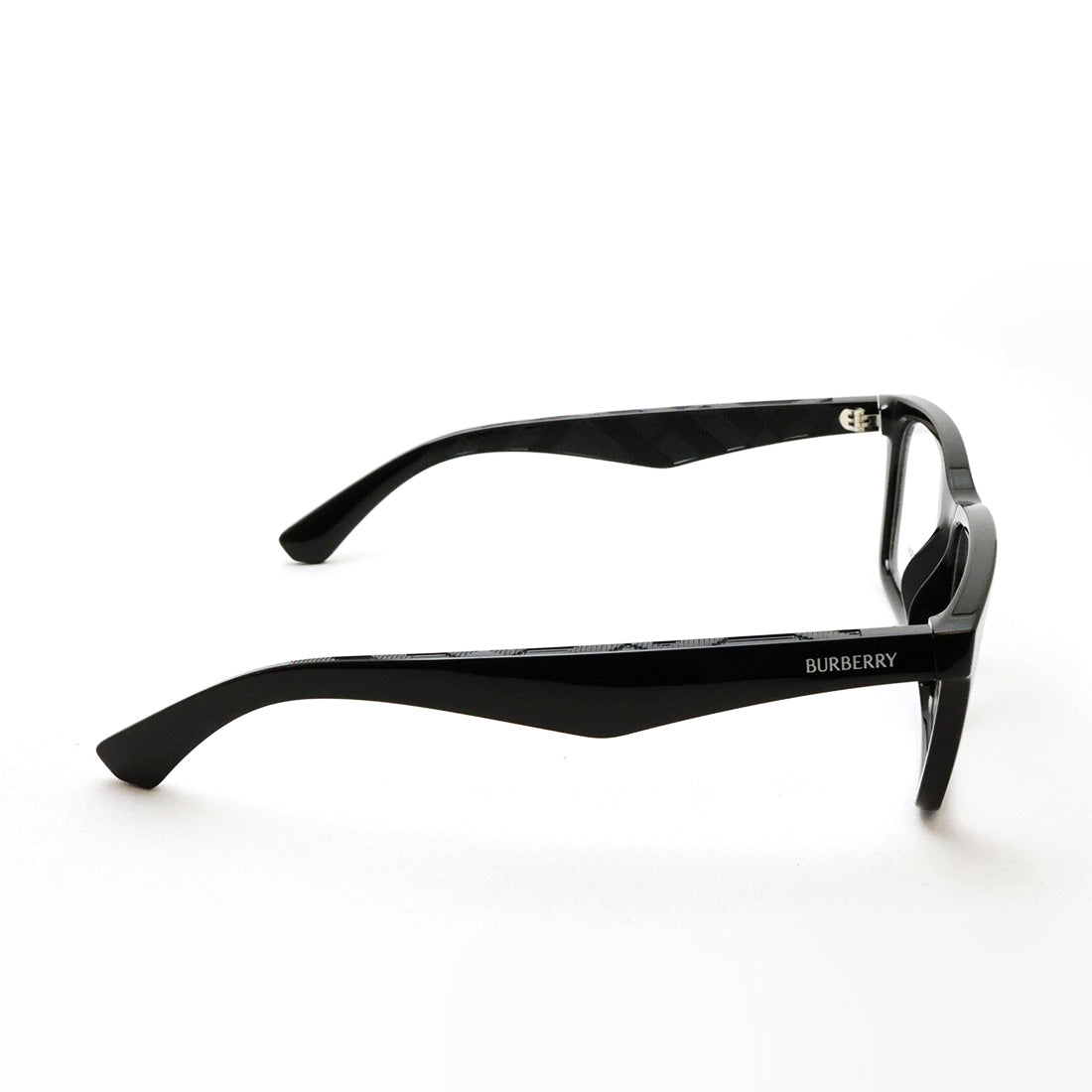 バーバリー メガネ BURBERRY BE2446U 3001 55 スクエア ブラック系