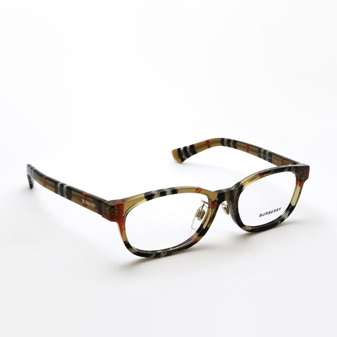 バーバリー メガネ BURBERRY BE2447D 4163 51 オーバル ベージュ系 チェック系