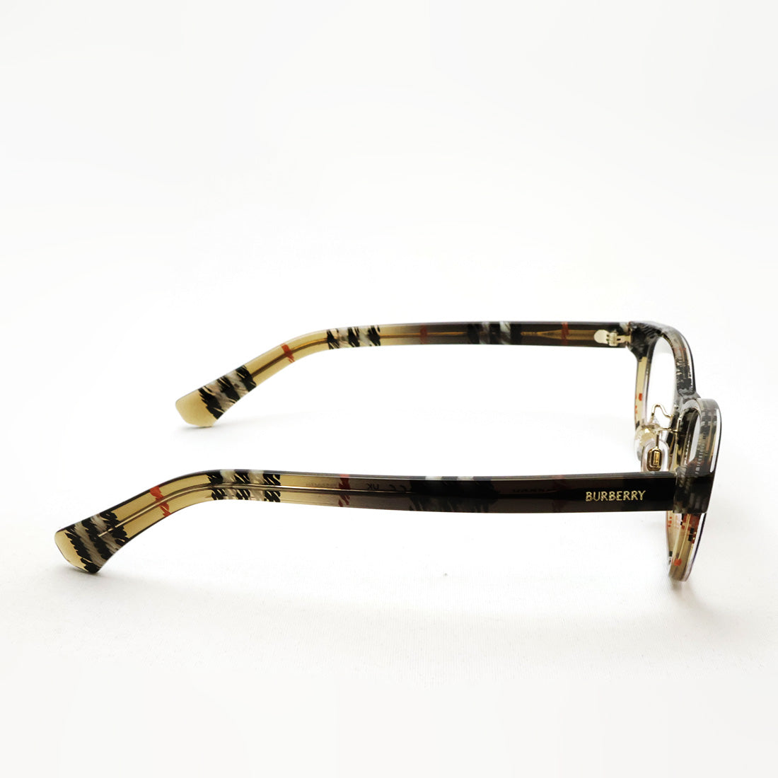 バーバリー メガネ BURBERRY BE2447D 4202 51 オーバル ベージュ系 チェック系