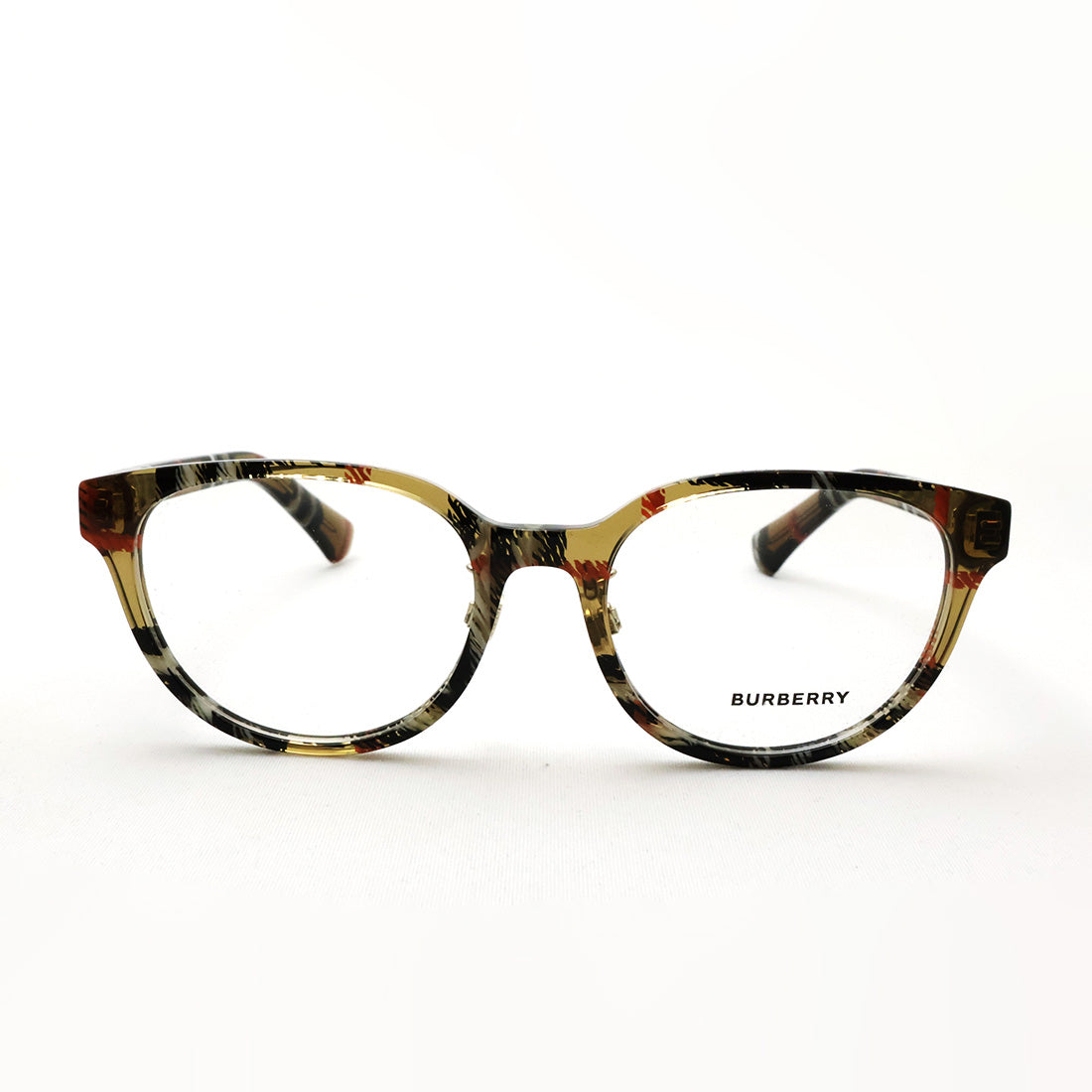 バーバリー メガネ BURBERRY BE2448D 4163 53 ボストン ベージュ系 チェック系