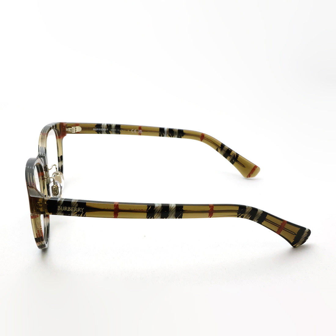 バーバリー メガネ BURBERRY BE2448D 4163 53 ボストン ベージュ系 チェック系