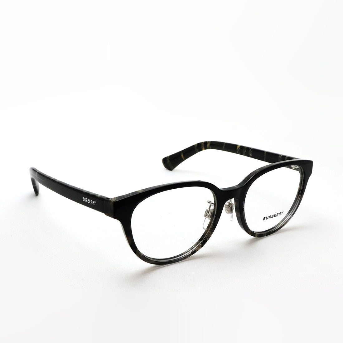 バーバリー メガネ BURBERRY BE2448D 4200 53 ボストン グレー系 チェック系
