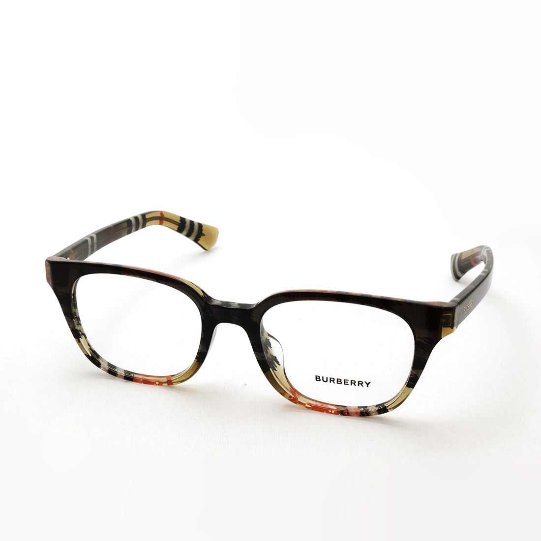 バーバリー メガネ BURBERRY BE2462D 4202 50 スクエア チェック系
