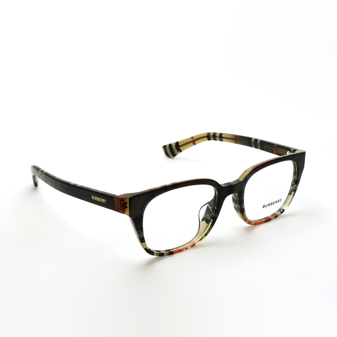 バーバリー メガネ BURBERRY BE2462D 4202 50 スクエア チェック系