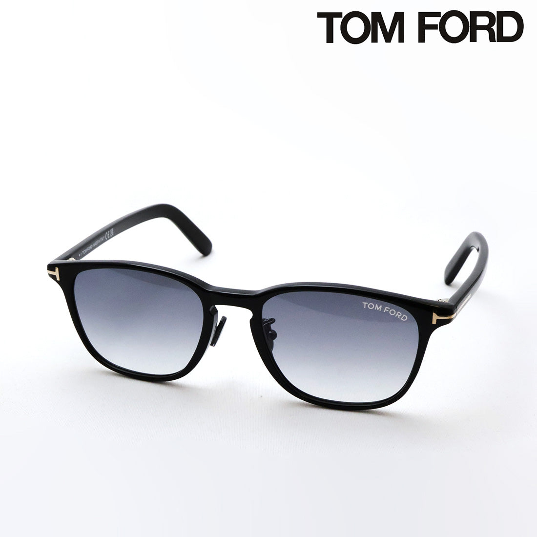 【TOM FORD/トムフォード】スクエア サングラス TF1048-D 01B 52