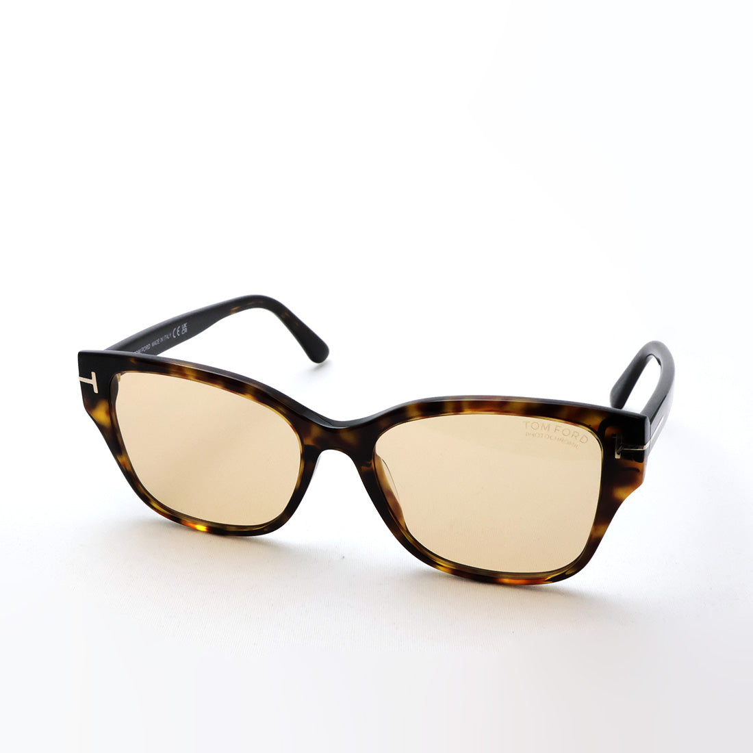 【TOM FORD/トムフォード】スクエア 調光サングラス TF1108 52E 55