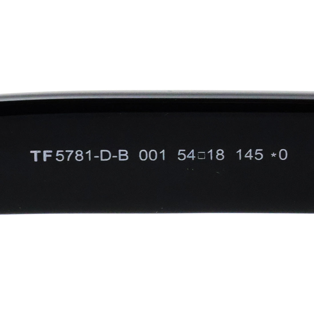 【TOM FORD/トムフォード】スクエア メガネ TF5781-D-B 001 54