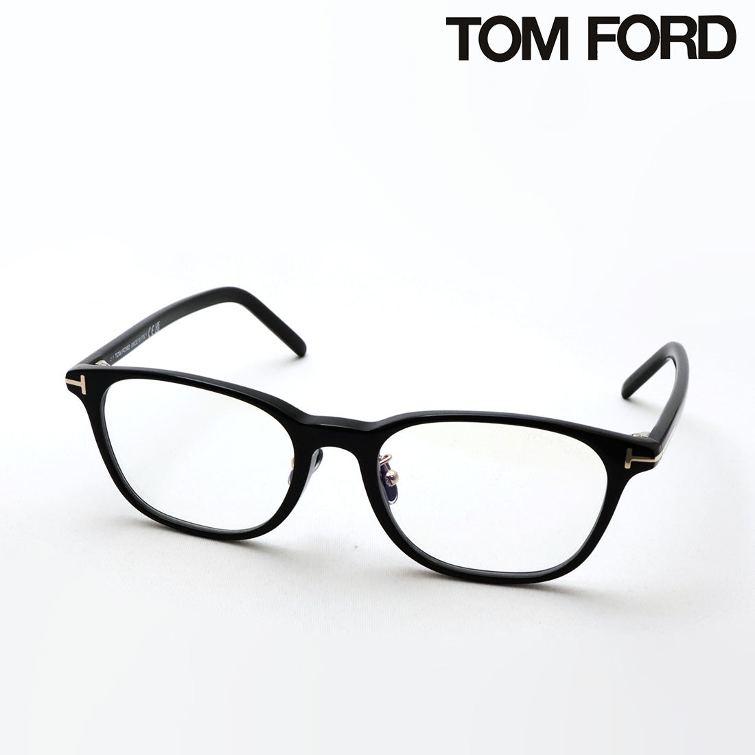 【TOM FORD/トムフォード】スクエア メガネ TF5860-D-B 001 52