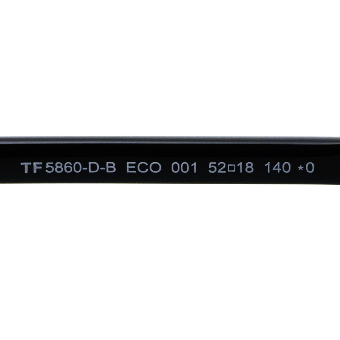 【TOM FORD/トムフォード】スクエア メガネ TF5860-D-B 001 52