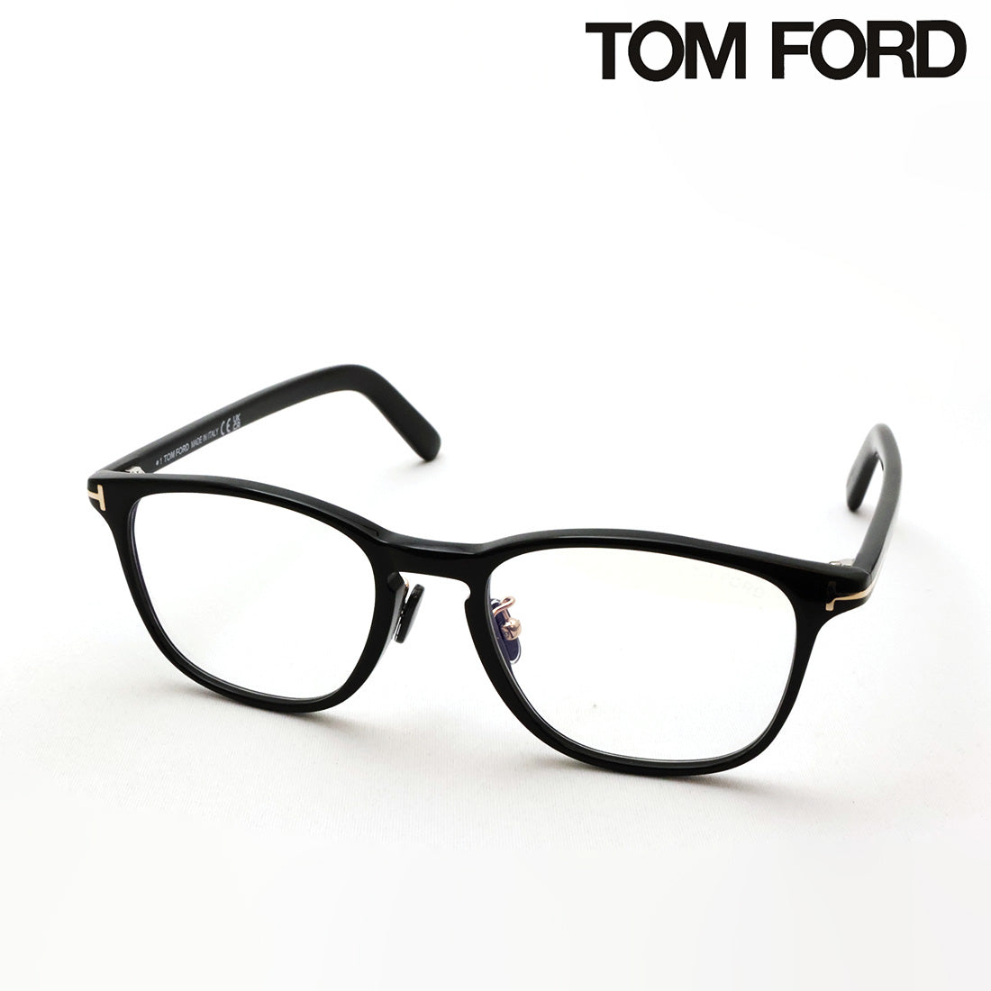 【TOM FORD/トムフォード】ウェリントン メガネ TF5918-D-B 001 52