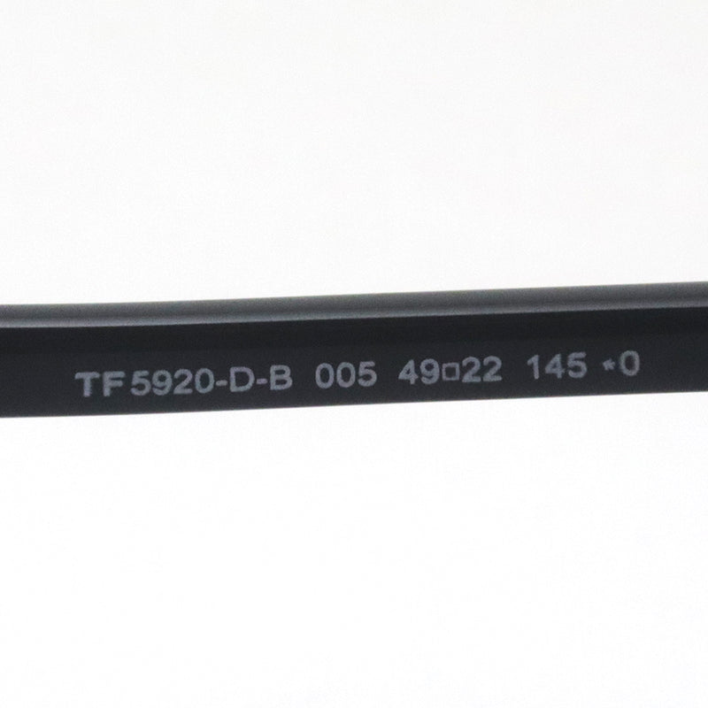 【TOM FORD/トムフォード】ボストン メガネ TF5920D-B 005 49