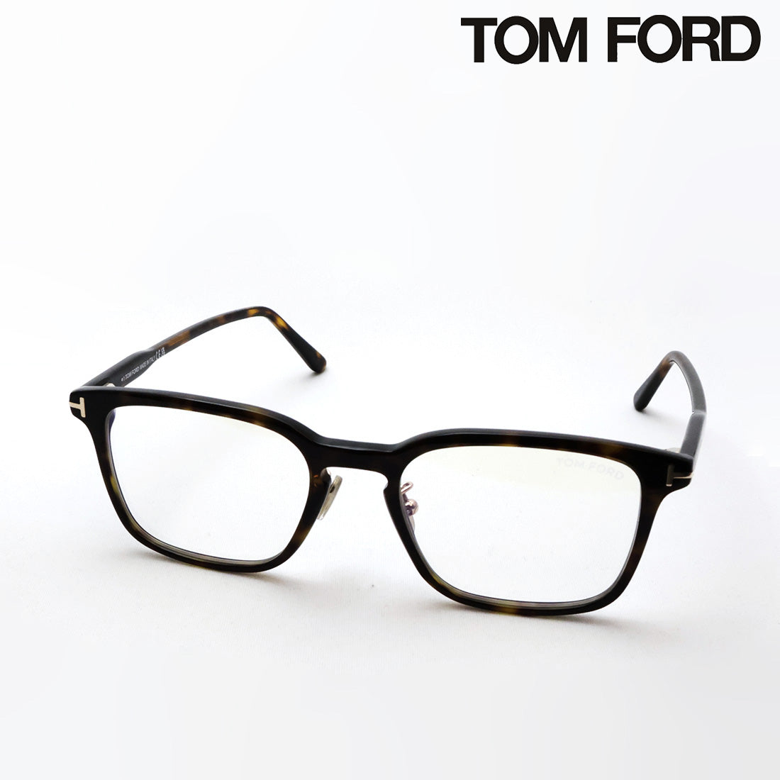 【TOM FORD/トムフォード】スクエア メガネ TF5928-D-B 052 53