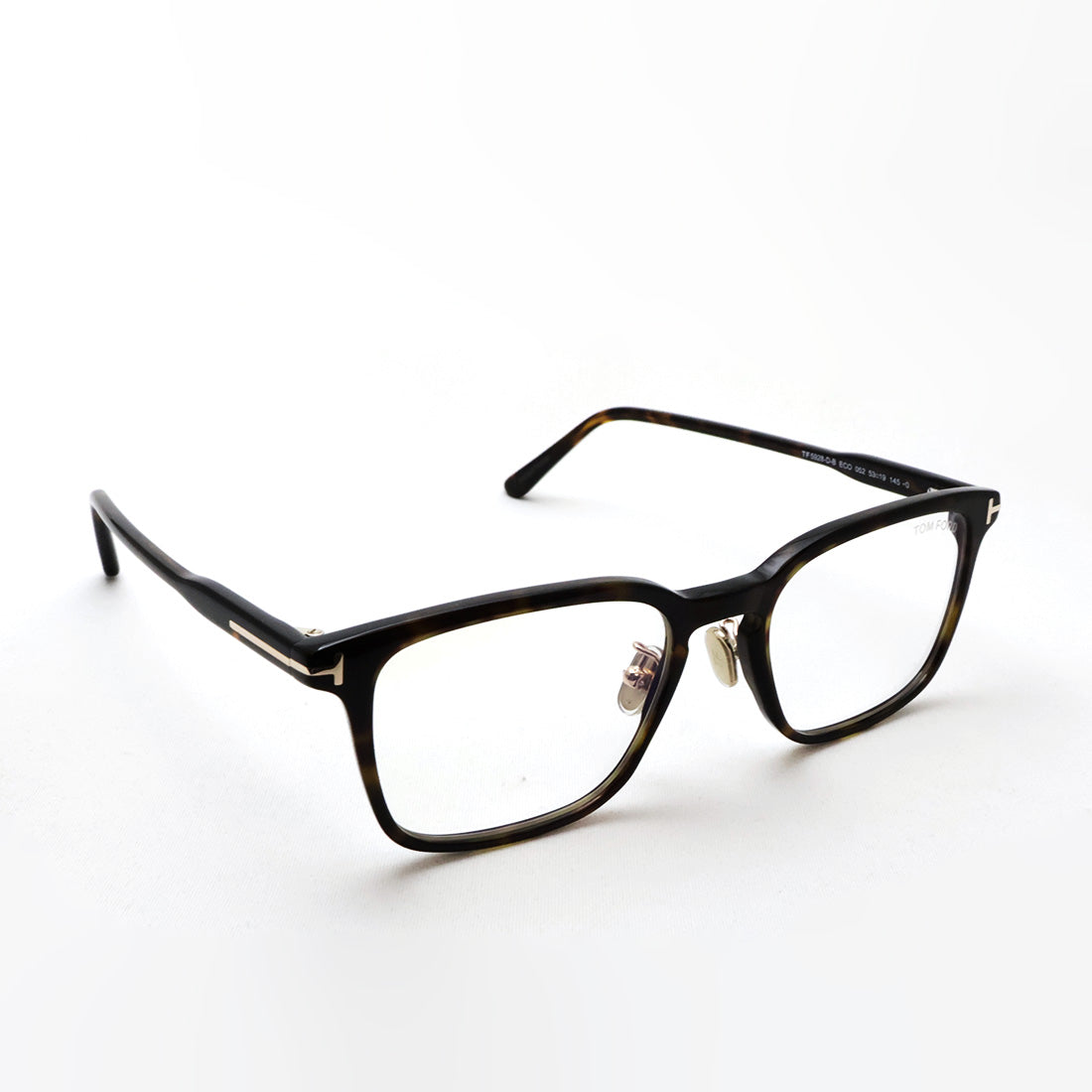 【TOM FORD/トムフォード】スクエア メガネ TF5928-D-B 052 53