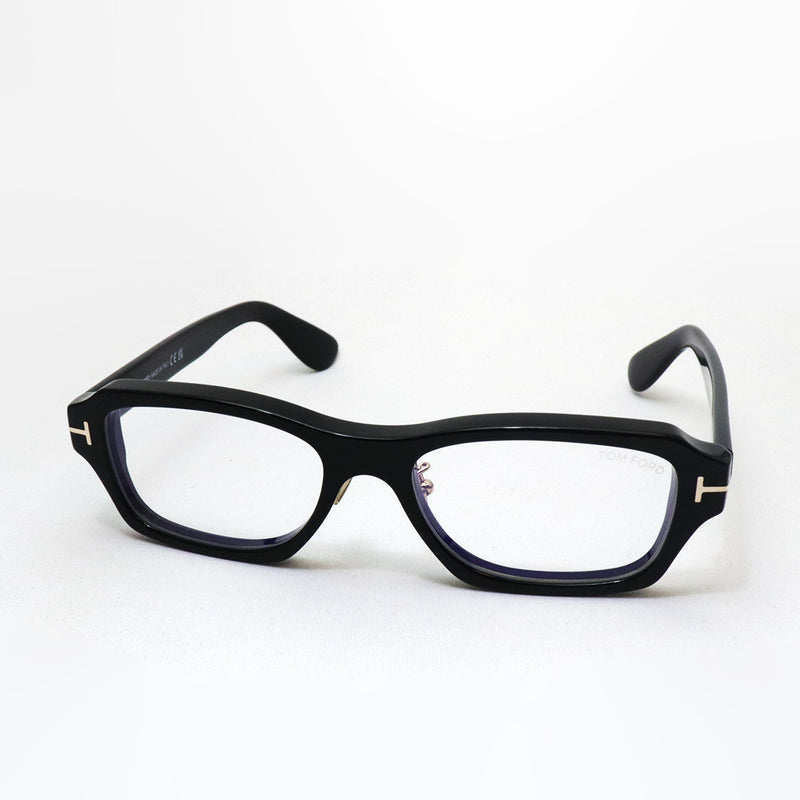 TOM FORD ブラックスクエアフレームメガネ TOM FORD/トムフォード】スクエア メガネ TF6113-D-B 001 56