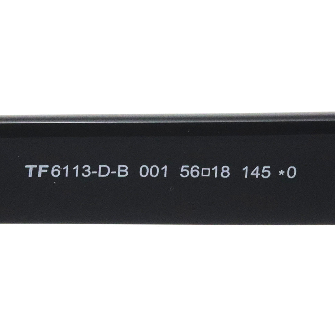 【TOM FORD/トムフォード】スクエア メガネ TF6113-D-B 001 56